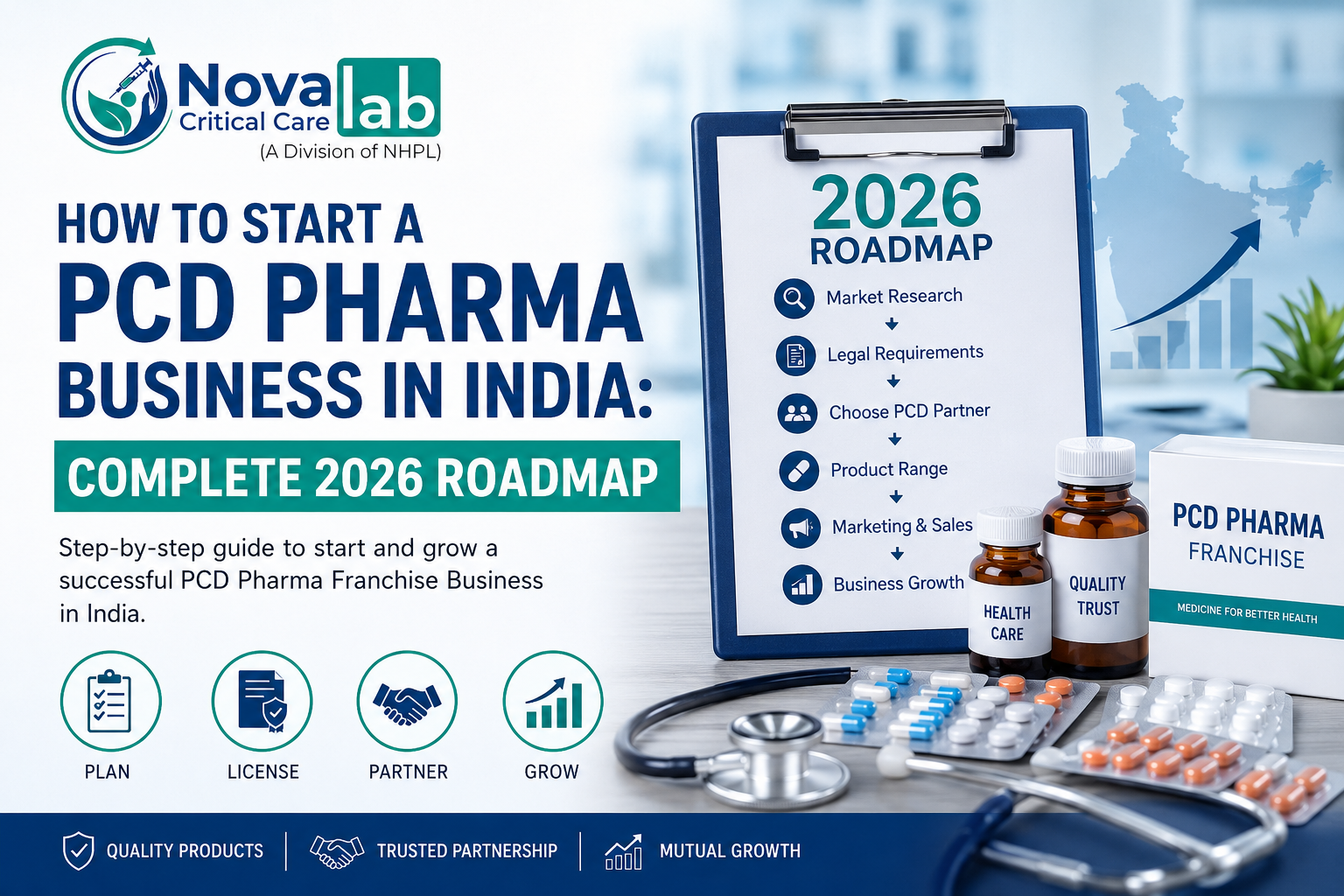Starting a PCD Pharma business roadmap