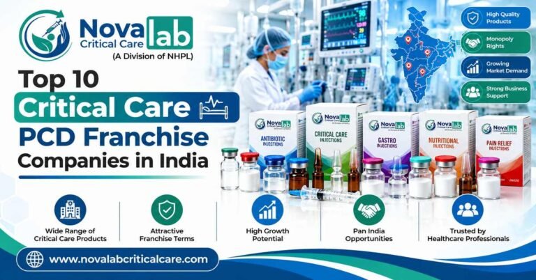 Top 10 Critical Care PCD Franchise Companies in India (2026 List)