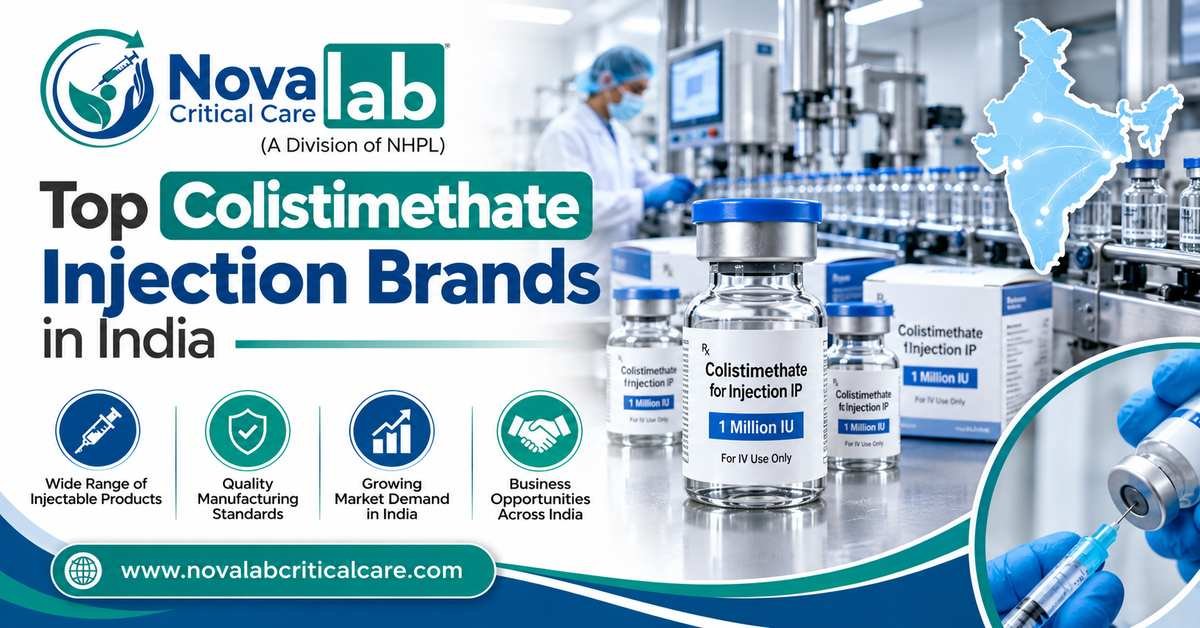 Top Colistimethate Injection Brands in India
